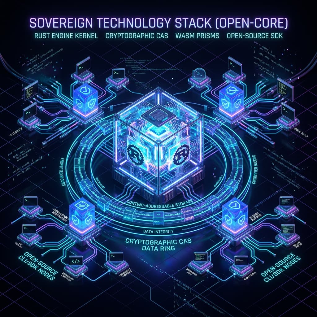 Settler Open-Core Sovereign Technology Stack Architecture